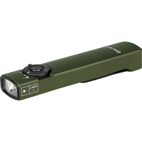 Olight Arkfeld Flat Flashlight Cool White OD Green