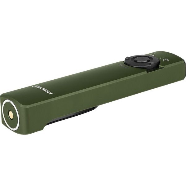 Olight Arkfeld Flat Flashlight Cool White OD Green