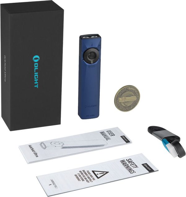 Olight Arkfeld Ultra Navy Cool White LED Rechargeable Flashlight