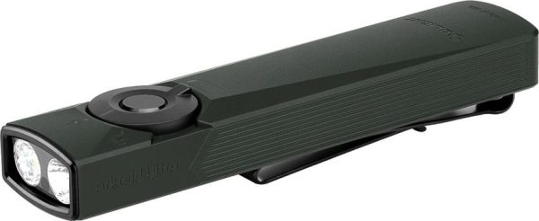 Olight Arkfeld Ultra Olive Gray Natural White Rechargeable Flashlight