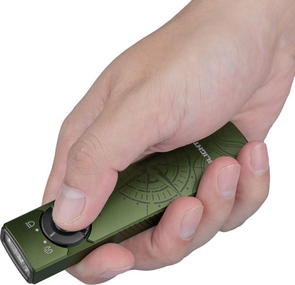 Olight Arkfeld UV OD Green Cool White Rechargeable Flashlight