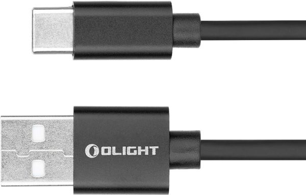 Olight USB-C to USB-A Charging Cable 0.8m