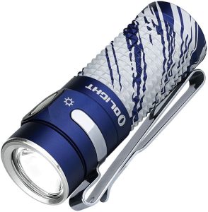 Olight Baton 4 Rechargeable Flashlight - Arctic Flame