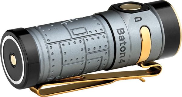 Olight Baton 4 Fighter Pilot Flashlight - Lanyard Edition