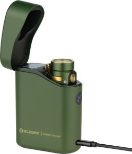 Olight Baton 4 Premium Kit OD Green - Wireless Charger