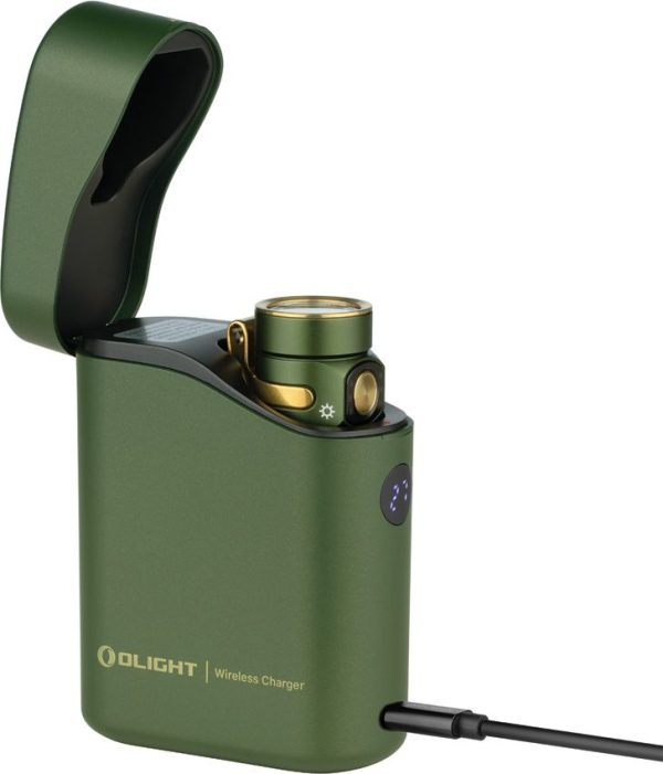 Olight Baton 4 Premium Kit OD Green - Wireless Charger