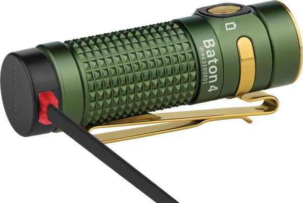 Olight Baton 4 Premium Kit OD Green - Wireless Charger