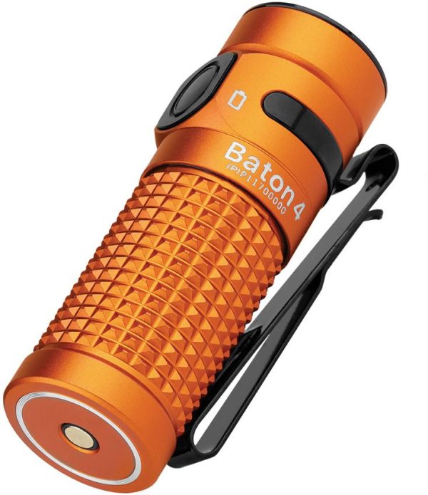 Olight Baton 4 Premium Kit OG Tan - Wireless Charger