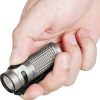Olight Baton 4 Ti Rechargeable Flashlight - Titanium