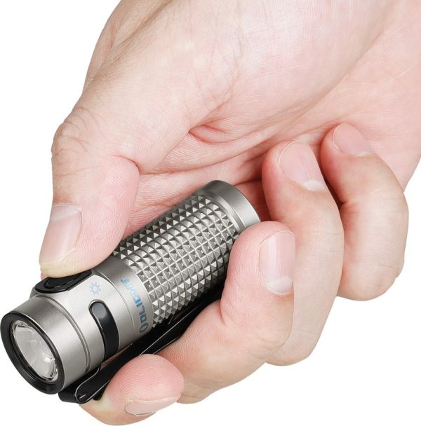 Olight Baton 4 Ti Rechargeable Flashlight - Titanium