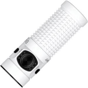 Olight Baton 4 Rechargeable Flashlight - White