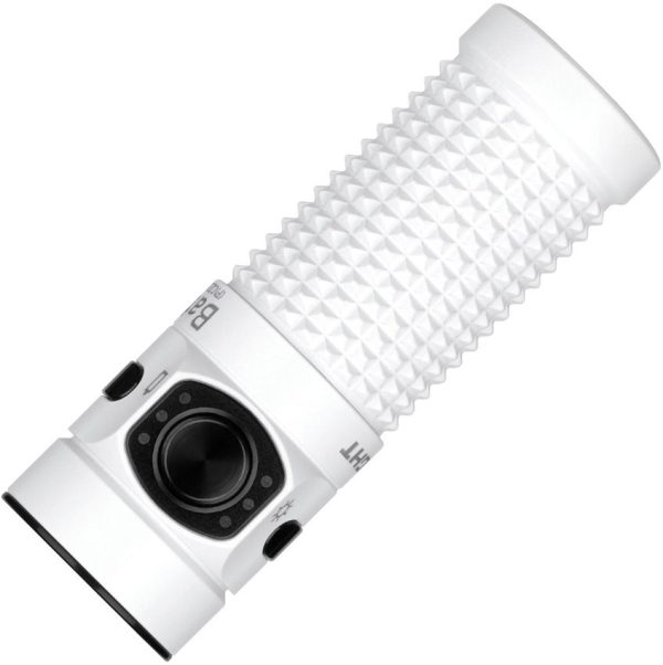 Olight Baton 4 Rechargeable Flashlight - White