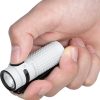 Olight Baton 4 Rechargeable Flashlight - White