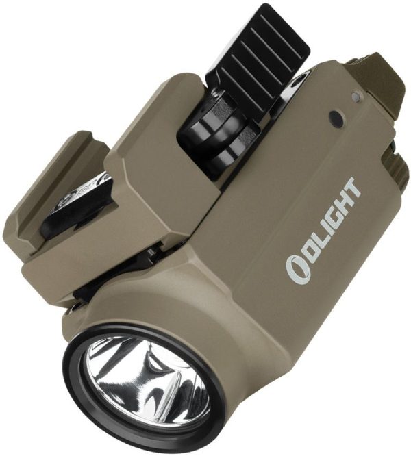 Olight Baldr S Tactical Light FDE - 800 Lumens Weapon Mount