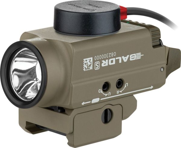 Olight Baldr S Tactical Light FDE - 800 Lumens Weapon Mount