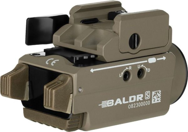 Olight Baldr S Tactical Light FDE - 800 Lumens Weapon Mount
