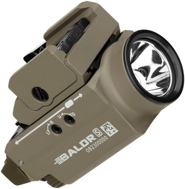 Olight Baldr S Tactical Light FDE - 800 Lumens Weapon Mount