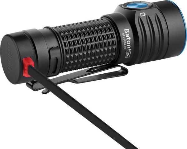 Olight Baton Turbo Black - 1000 Lumens Cool White