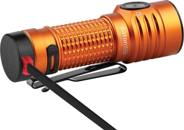 Olight Baton Turbo Orange - 1000 Lumens Cool White