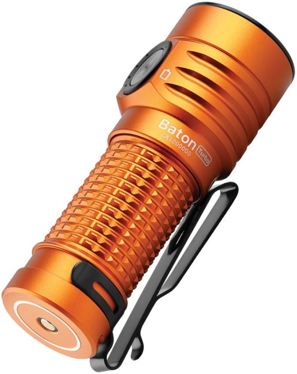 Olight Baton Turbo Orange - 1000 Lumens Cool White