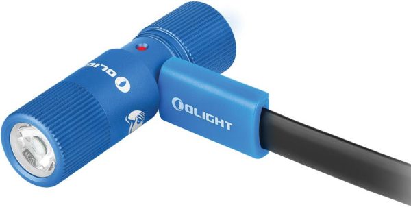 Olight i1R2 EOS Mini Rechargeable Keychain Light - Blue