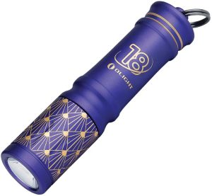 Olight i3E 18th Anniversary Keychain Light - Purple