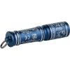 Olight i3E Keychain Light Blue Porcelain Design