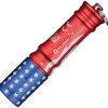Olight i3E Stars/Stripes Keychain Flashlight - 90 Lumens