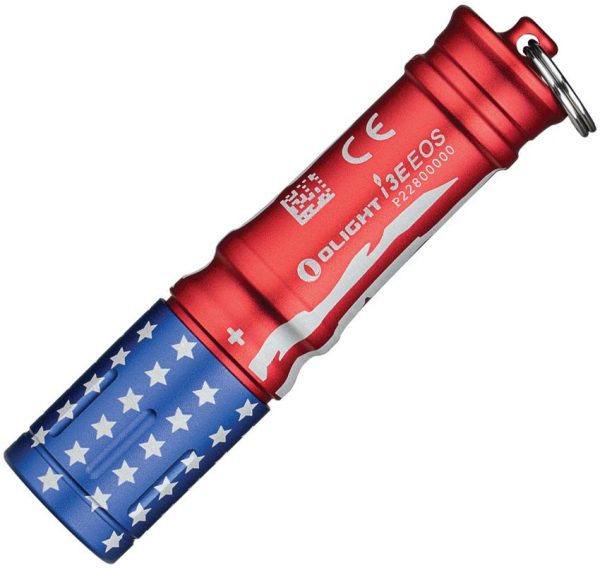 Olight i3E Stars/Stripes Keychain Flashlight - 90 Lumens