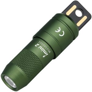 Olight iMini 2 Rechargeable Keychain Light - OD Green