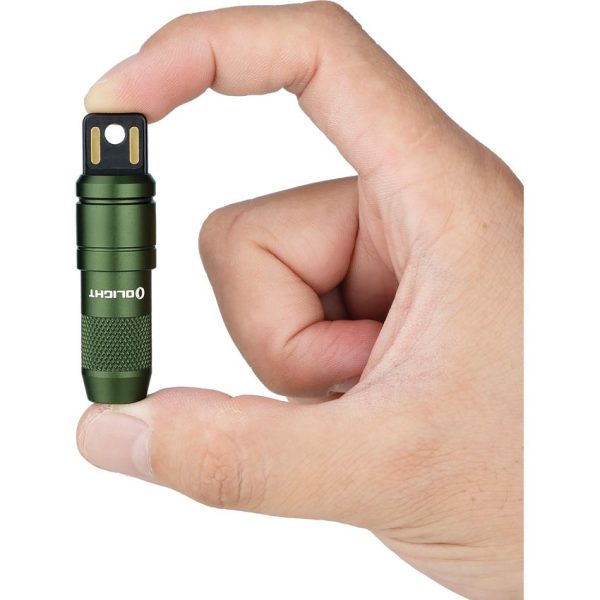 Olight iMini 2 Rechargeable Keychain Light - OD Green