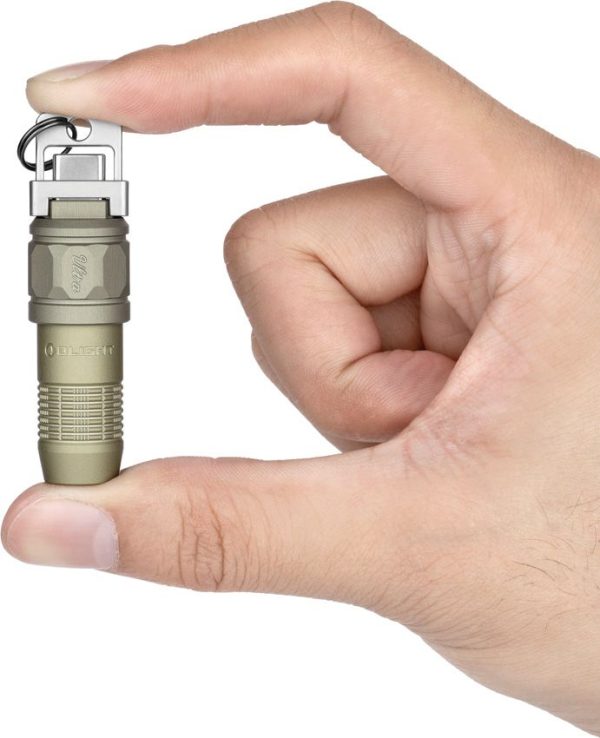 Olight iUltra Rechargeable Keychain Light - Olive