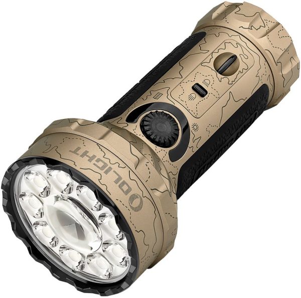 Olight Marauder Mini Flashlight Desert Tan 7000 Lumens