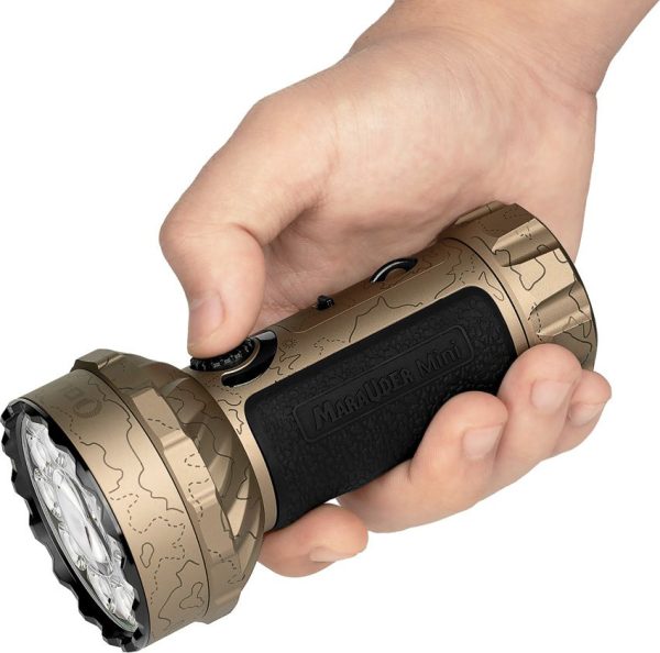 Olight Marauder Mini Flashlight Desert Tan 7000 Lumens