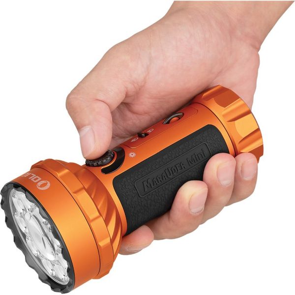 Olight Marauder Mini Flashlight Orange 7000 Lumens