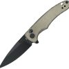 Oknife Mettle 2 Button Lock OD Micarta