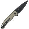 Oknife Mettle 2 Button Lock OD Micarta