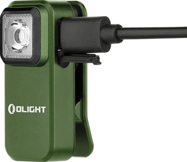 Olight Oclip Clip Light OD Green Rechargeable