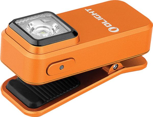Olight Oclip Clip Light Orange Rechargeable