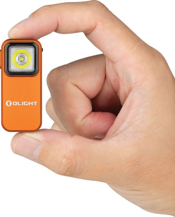Olight Oclip Clip Light Orange Rechargeable