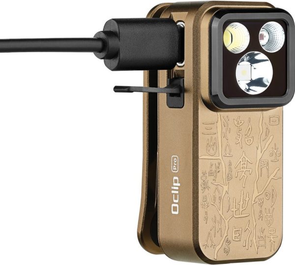 Olight Oclip Pro Clip Light Script Edition