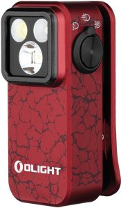 Olight Oclip Pro Rechargeable Clip Light - Molten Lava