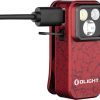 Olight Oclip Pro Rechargeable Clip Light - Molten Lava
