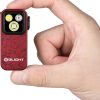 Olight Oclip Pro Rechargeable Clip Light - Molten Lava