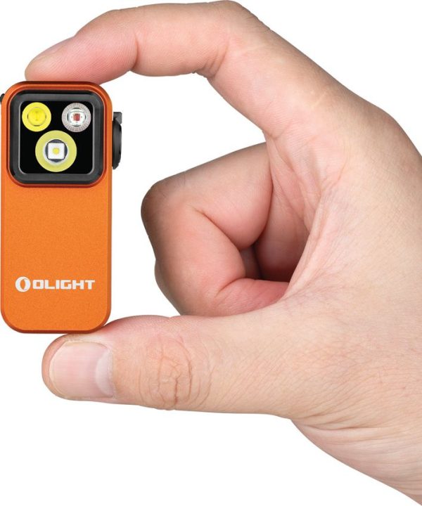 Olight Oclip Pro Rechargeable Clip Light - Orange