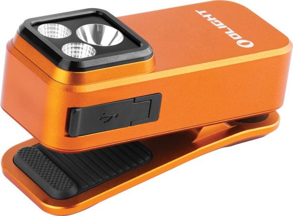 Olight Oclip Pro Rechargeable Clip Light - Orange
