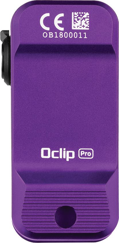 Olight Oclip Pro Rechargeable Clip Light - Purple