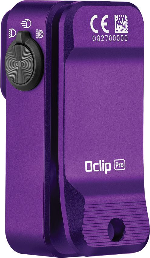 Olight Oclip Pro Rechargeable Clip Light - Purple