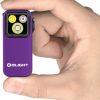 Olight Oclip Pro Rechargeable Clip Light - Purple