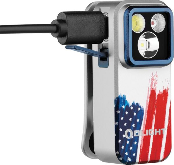 Olight Oclip Pro Rechargeable Clip Light - Stars